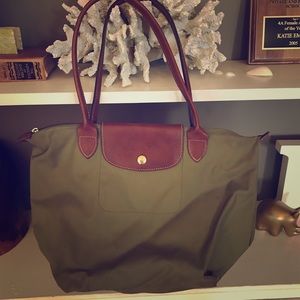 Medium Longchamp Green